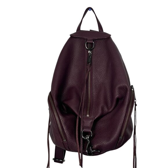 Rebecca Minkoff Handbags - Rebecca Minkoff Julian Leather Backpack - Currant - HF19GPBB01